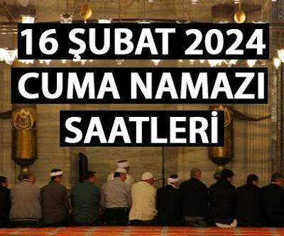 Cuma namazı saat kaçta 16 Şubat 2024 İstanbul cuma namazı saati... Öğle ezanı saatleri...