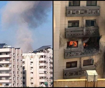 İsrailden Şama füze saldırısı: 2 ölü