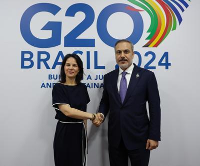 Bakan Fidan’ın Brezilyada G20 temasları