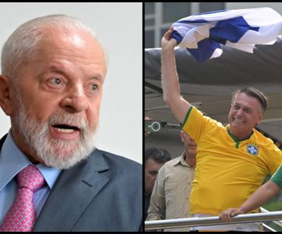 Lula da Silva soykırım demişti: Bolsonaro, İsrail bayrağı ile miting yaptı