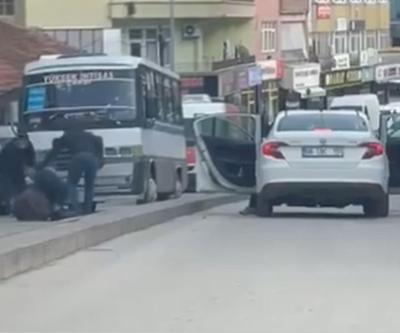 Görüntüler ortaya çıktı: Kuyumcu kuryesini böyle gasp ettiler