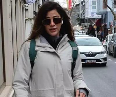 Berrak Tüzünataç spor giyim tarzıyla dikkat çekti