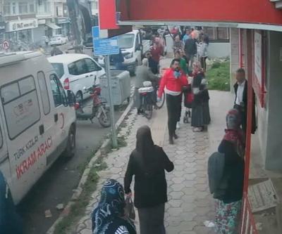 İskenderunda yemek dağıtan Türk Kızılay personeline saldırı