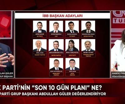 AK Partinin son 10 gün planı, İmamoğlunun 2019 vaatleri için söylediği sözler ve Gökhan Zana şantaj iddiası Gece Görüşünde konuşuldu