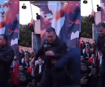 Lütfü Savaş mahalle toplantısında saldırıya uğradı
