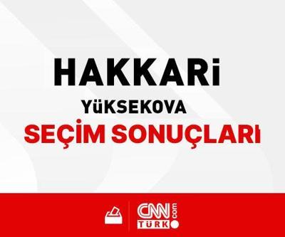 Hakkari Yüksekova Seçim Sonuçları 2024 - Hakkari Yüksekova Kim Kazandı