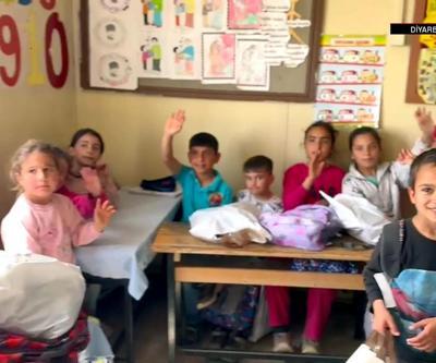 Diyarbakırdaki köy okullarına yardım: Yüzlerce çocuğun mutluluğuna ortak olundu