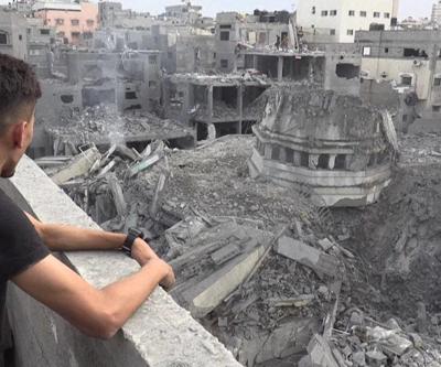 Gazzede bayram kutlamaları savaşın gölgesinde kaldı