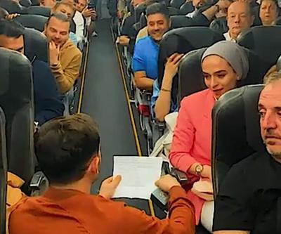 10 bin fit yükseklikte sürpriz evlilik teklifi