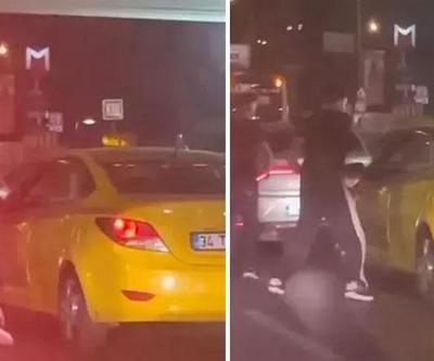 Pendikte taksici dehşeti yaşadı: Sopayla saldırdılar