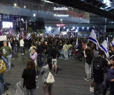 Tel Aviv’de dev protesto: “Savaşın kazananı yok”