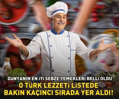 Dünyanın en iyi sebze yemekleri belli oldu O Türk lezzeti listede bakın kaçıncı sırada yer aldı