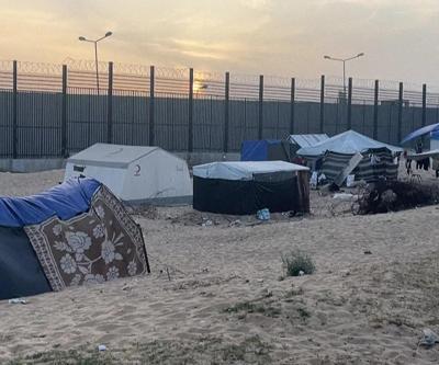 Gazzeliler Mısır sınırında