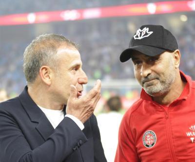 Trabzonspor Teknik Direktörü Abdullah Avcı kırmızı kartı onayladı