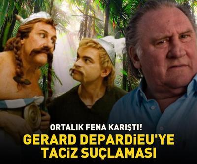 Ortalık fena karıştı Asteriks ve Oburiksin yıldızı Gerard Depardieuye taciz suçlaması