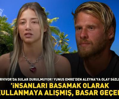 Survivor Yunus Emreden Aleyna Kalaycıoğluna sert sözler: İnsanları basamak olarak kullanmaya öyle alışmış ki basar geçer