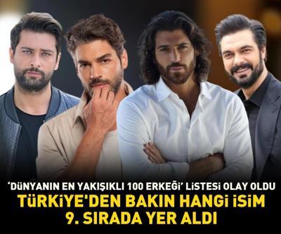 Dünyanın en yakışıklı 100 erkeği listesi sosyal medyaya damga vurdu Türkiyeden bakın hangi isim 9. sırada yer aldı