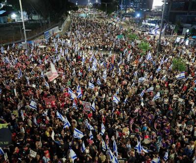 İsrail’de binlerce kişi yine sokaklara çıktı: Netanyahu’ya istifa ve esir takası çağrısı