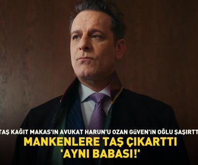 Taş Kağıt Makas’ın Avukat Harun’u Ozan Güven’in oğlu Ali Ateş şaşırttı Aynı babası