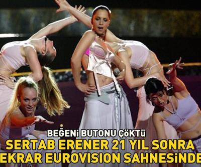 Sertab Erener Everyway That I Can ile 21 yıl sonra tekrar Eurovision sahnesinde 9 Mayısı işaret etti, beğeni butonu çöktü