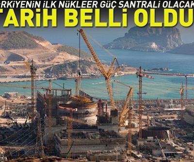 Türkiye’nin ilk nükleer güç santrali İlk ünitenin devre alınacağı tarih belli oldu