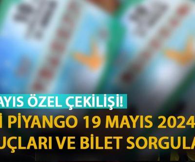 19 Mayıs 2024 Milli Piyango çekiliş sonuçları... MPİ bilet sorgulama millipiyangoonline.comda