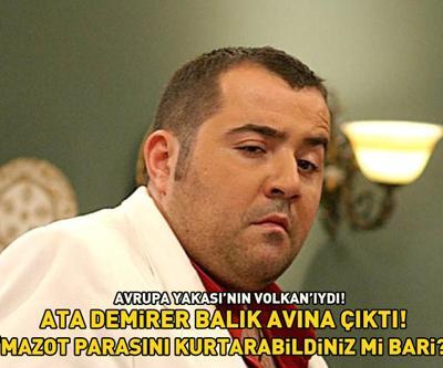 Avrupa Yakasının Volkanıydı Ata Demirer balık avına çıktı Mazot parasını kurtarabildiniz mi