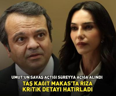 Taş Kağıt Makasta Umutun savaş açtığı Süreyya açığa alındı Rıza kritik detayı hatırladı