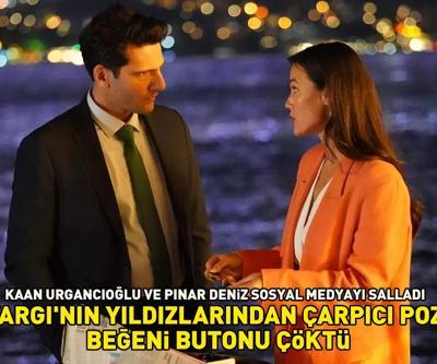 Yargının yıldızları Pınar Deniz ve Kaan Urgancıoğlu sosyal medyayı salladı Beğeni butonu çöktü
