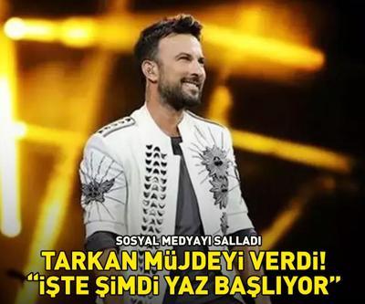 Megastar Tarkandan albüm müjdesi ‘İşte şimdi yaz başlıyor’