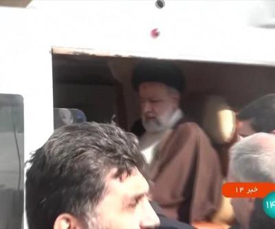 İran Reisinin son görüntüsünü paylaştı: Ölüm helikopterine böyle bindi