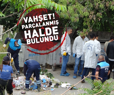 İstanbulda vahşet: İki çöp konteynerinde parçalanmış erkek cesedi bulundu