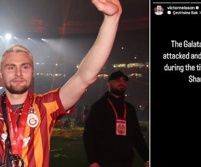 Galatasarayda Victor Nelssondan o taraftarlara tepki: Size yazıklar olsun