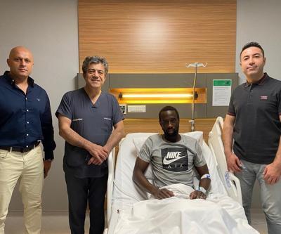 Sivasspor’da Camara, ameliyat oldu