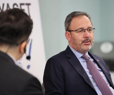 Gençlik ve Spor Eski Bakanı Mehmet Kasapoğlu, gençlerin sorularını yanıtladı