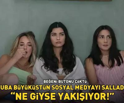 Zeytin Ağacının yıldızı Tuba Büyüküstün sosyal medyayı salladı: Ne giyse yakışıyor