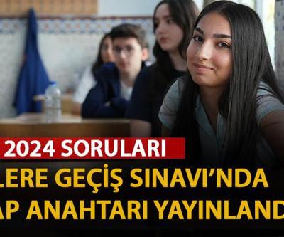 LGS 2024 soruları ve cevapları yayınlandı MEB LGS 2024 sonuçları ne zaman açıklanacak