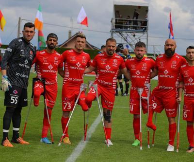 Ampute Milli Futbol Takımı, Azerbaycanı 12-1 mağlup etti