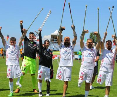 Ampute Milli Futbol Takımı, grubunu namağlup lider tamamladı