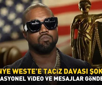 Kim Kardashianın eski eşi Kanye West’e taciz davası şoku Sansasyonel videolar ve kısa mesajlar gönderdi