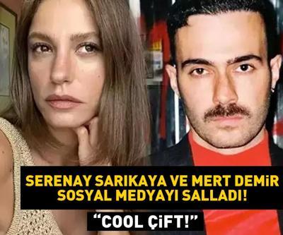 Kimler Geldi Kimler Geçtinin yıldızı Serenay Sarıkaya, sevgilisi Mert Demirle sosyal medyayı salladı: Cool çift