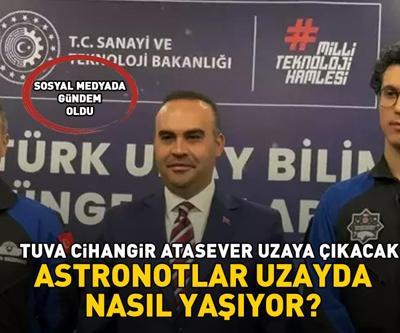 Tuva Cihangir Atasever uzaya çıkacak İşte gündem olan Astronotlar uzayda nasıl yaşıyor sorusunun yanıtı...