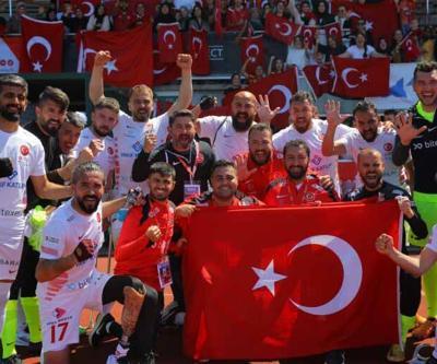 SON DAKİKA Ampute Millî Takımımız, Avrupa şampiyonu