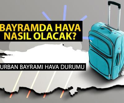 Bayramın 1.günü hava nasıl olacak Kurban Bayramı hava durumu tahminleri 2024 (İstanbul, İzmir, Ankara)