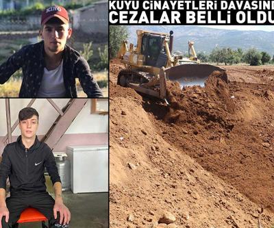45 saatlik kazının ardından cesetlere ulaşılmıştı... Kuyu cinayetleri davasında cezalar belli oldu