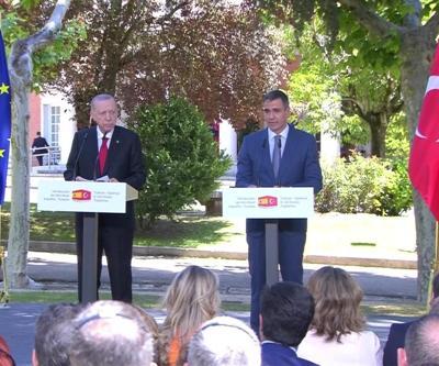 SON DAKİKA HABERİ: Cumhurbaşkanı Erdoğan ve İspanya Başbakanı Sanchez’den ortak açıklama