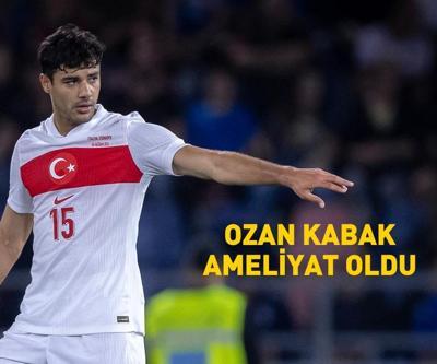 Ozan Kabak, ameliyat oldu