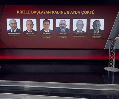 İsrailde büyük eylem var Kabineyi ÖLÜMCÜL PUSU mu devirdi