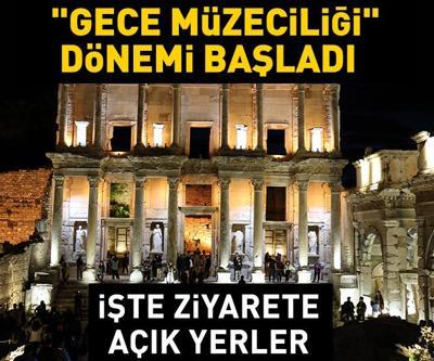 Gece müzeciliği dönemi başladı İşte ziyaret edebileceğiniz yerler...