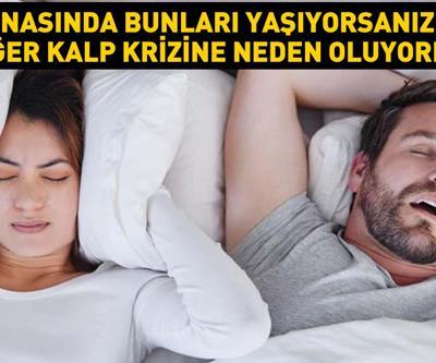 Şiddetli horlama, nefesin durması, ani uyanışlar... Asla göz ardı etmeyin Meğer kalp krizine neden oluyormuş Terleme, iktidarsızlık, tansiyon...